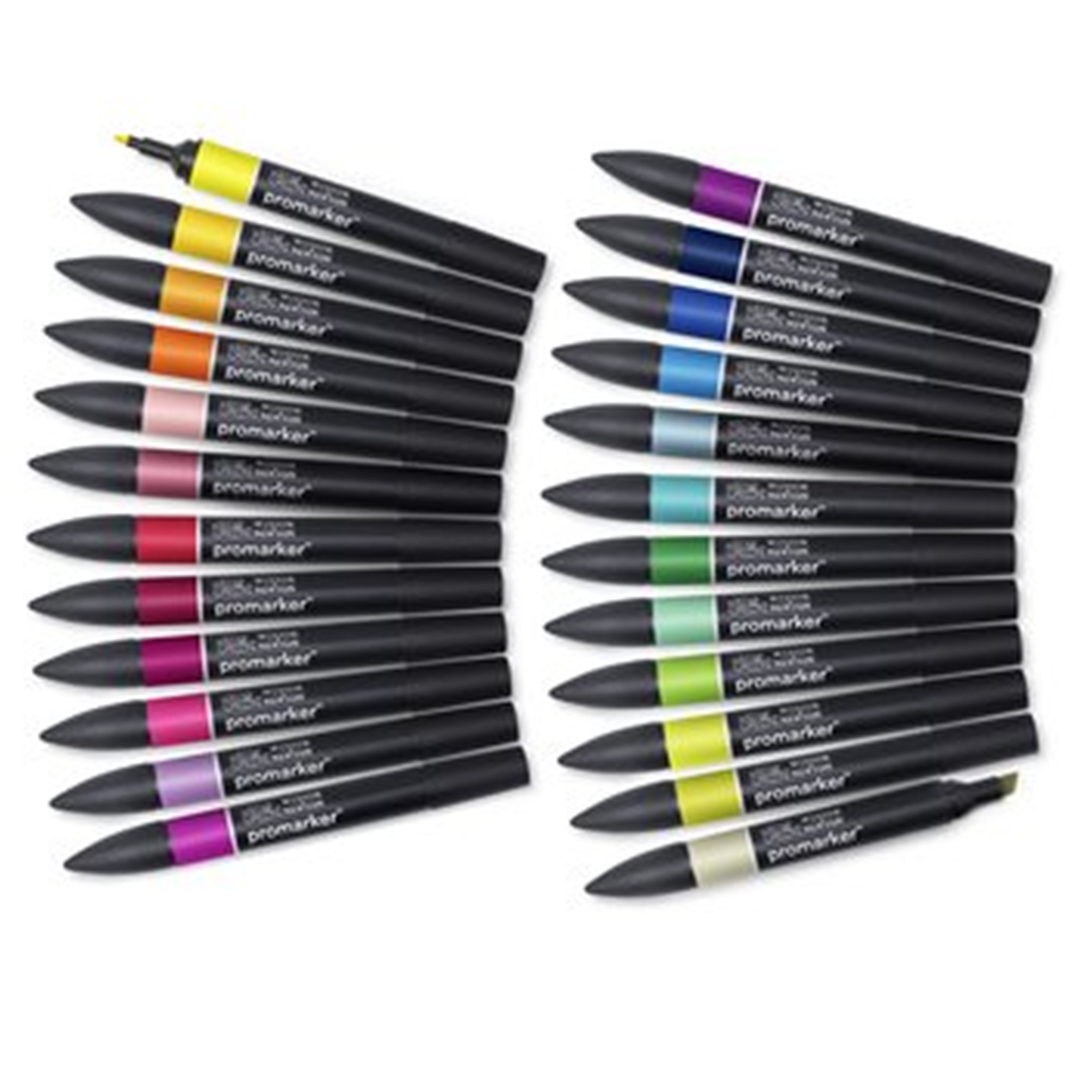 W&N PROMARKER - ASTUCCIO 24 PENNARELLI SERIE STUDENT DESIGNER — immagine 6