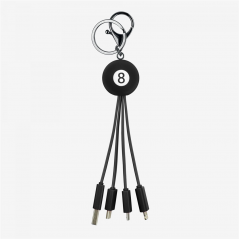 Multiple Charging Cable Ties 8 Ball