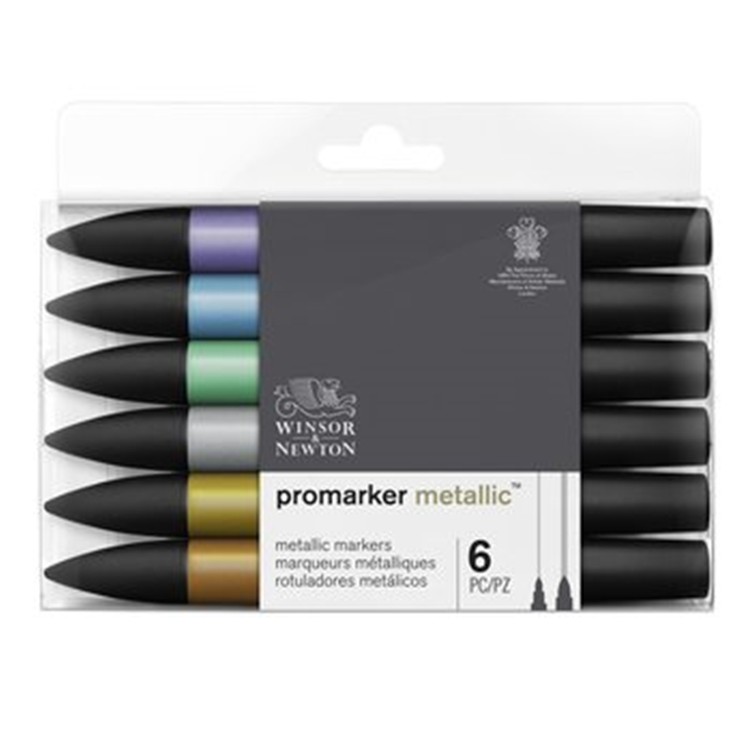 Confezione Promarker Pezzi 6 Toni Metallici — immagine 2