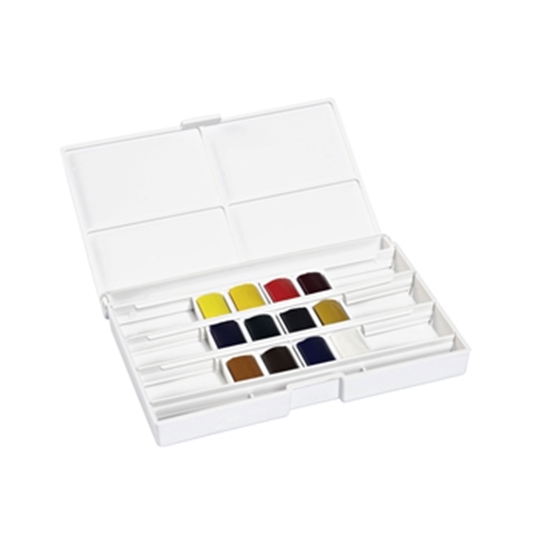Confezione In Plastica 12 1/2 Godets Acquarello Fine — immagine 2