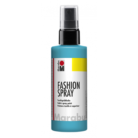 Colore Tessuto Spray Acqua 100ml  Blu Caraibico
