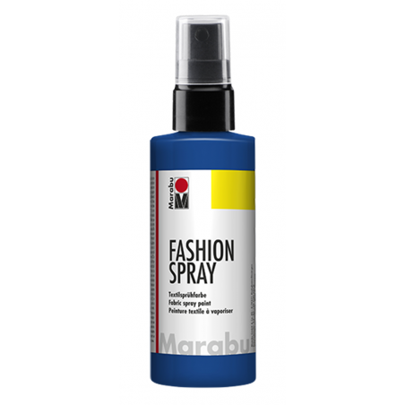Colore Tessuto Spray Acqua 100ml  Blu Marino