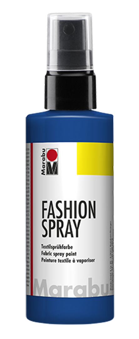 Colore Tessuto Spray Acqua 100ml Blu Marino