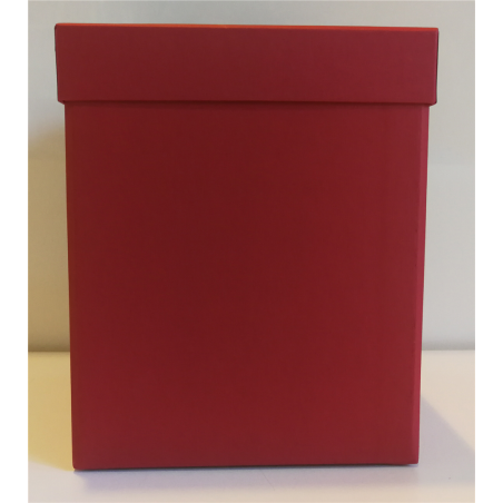 Scatola Regalo 30x30x25 Cm Rosso