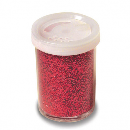 Flacone Glitter 25 Ml Rosso