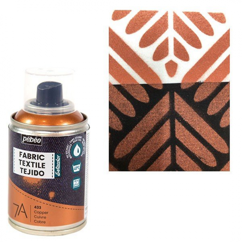 Colore Per Tessuti Pebeo Setacolor 45ml - Effetto Scintillante Oro - Foto 10