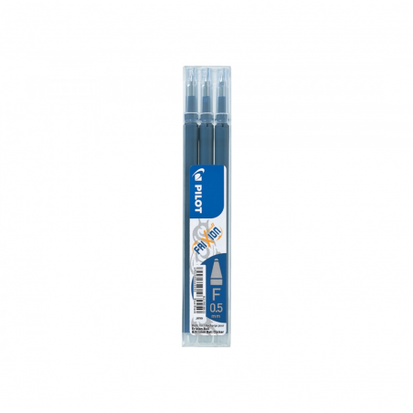 Set 3 Refill Sfera Frixionball 0.7mm Blu Nero