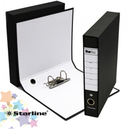 Registratore Starbox Nero Dorso 5cm F.to Protocollo