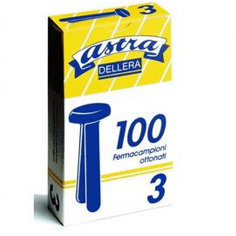 100 Mini Fermaparte In Ottone 20x8 Mm – Chiusure Per Scrapbooking E Fai Da Te, Oro