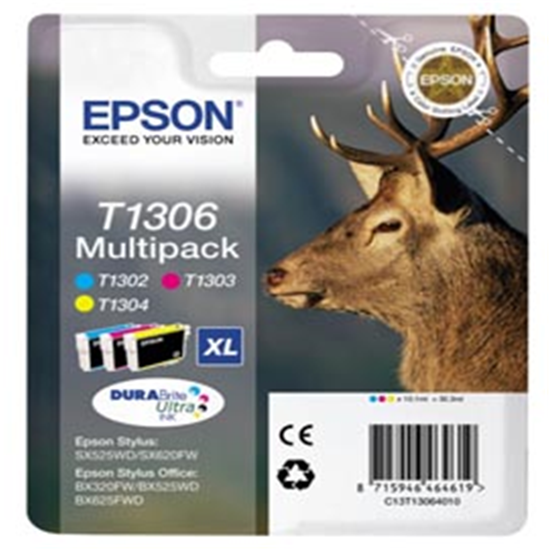 Multipack Contenente 3 Inkj (1 Ciano 1magenta 1giallo) Bx320fw