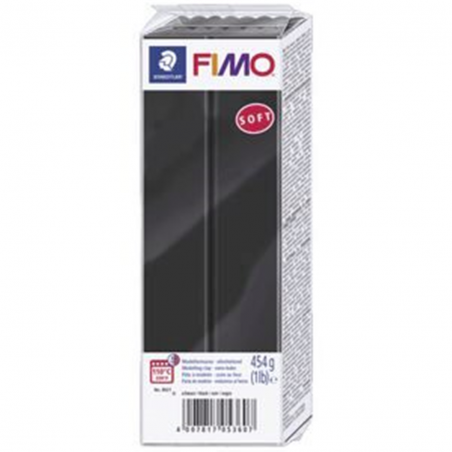 Pasta Fimo Soft Gr.450 Nero