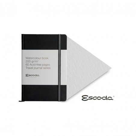 Blocco Acquerello Con Elastico 14x21 Cm Verticale