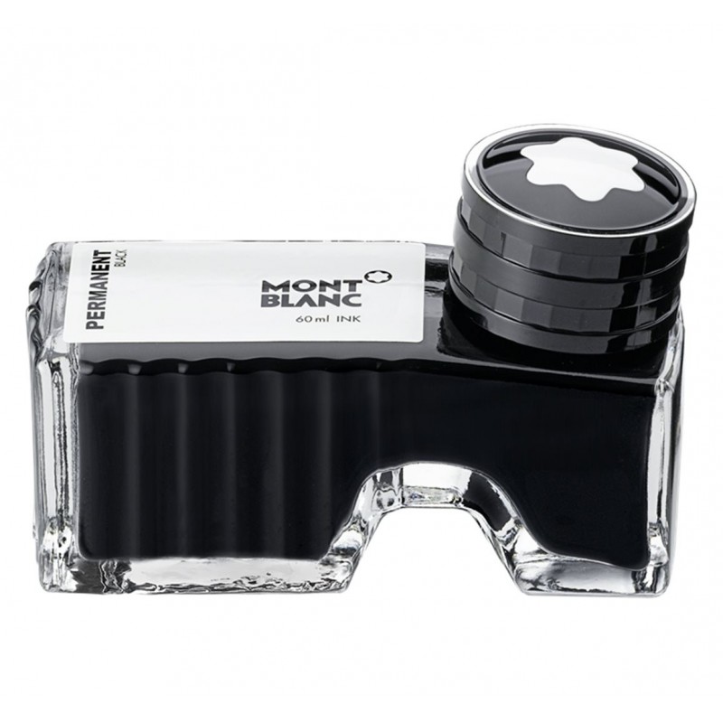Montblanc - "flask Ink, Permanent Black, 60ml, Din Iso 14145-2"