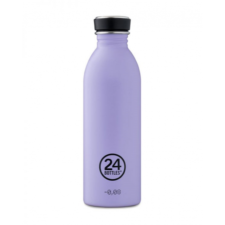 Borraccia Urban 500ml Acciaio Inox H21cm Lilla Erica
