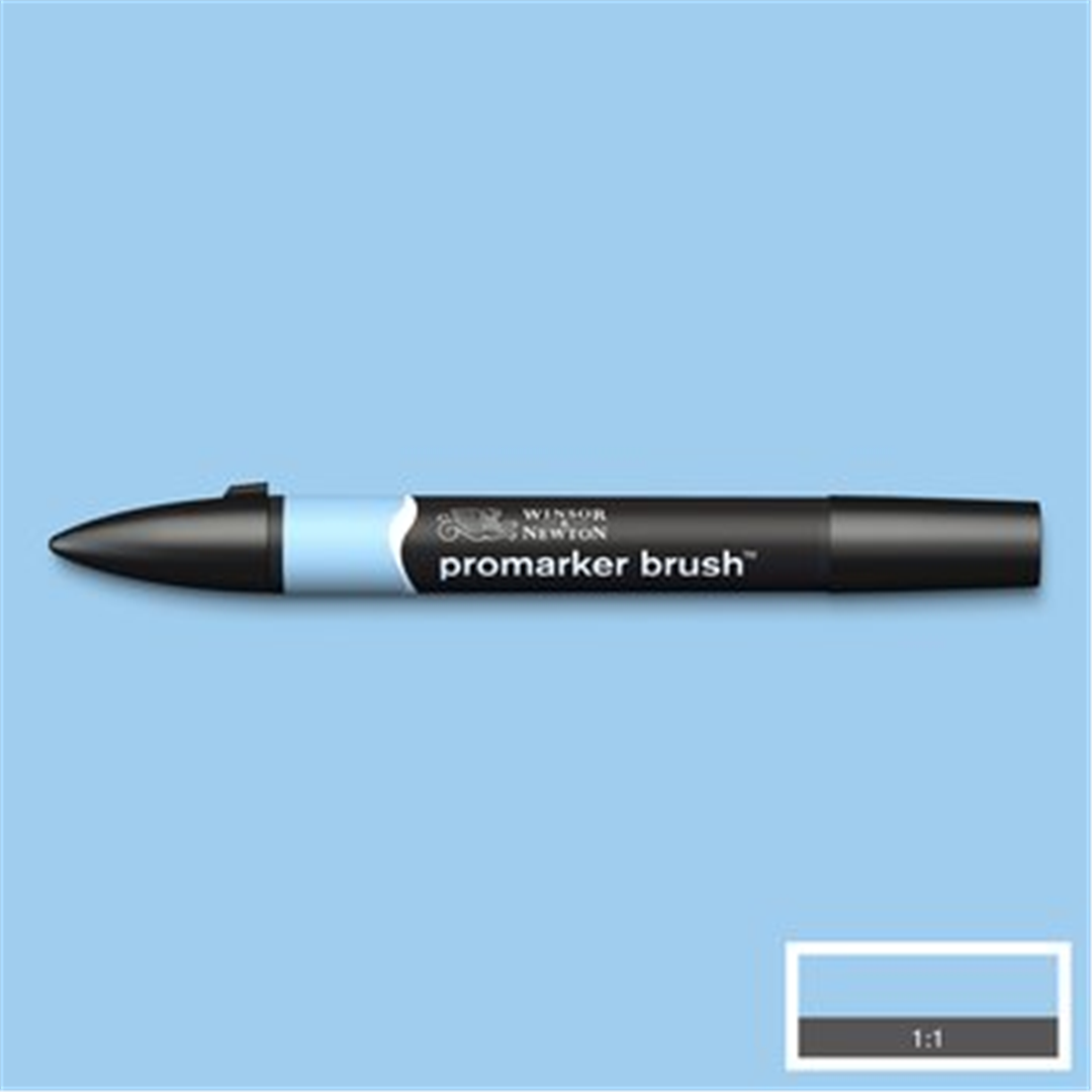 W&N - Pennarello Promarker Brush Cloud Blue (B318) — immagine 2