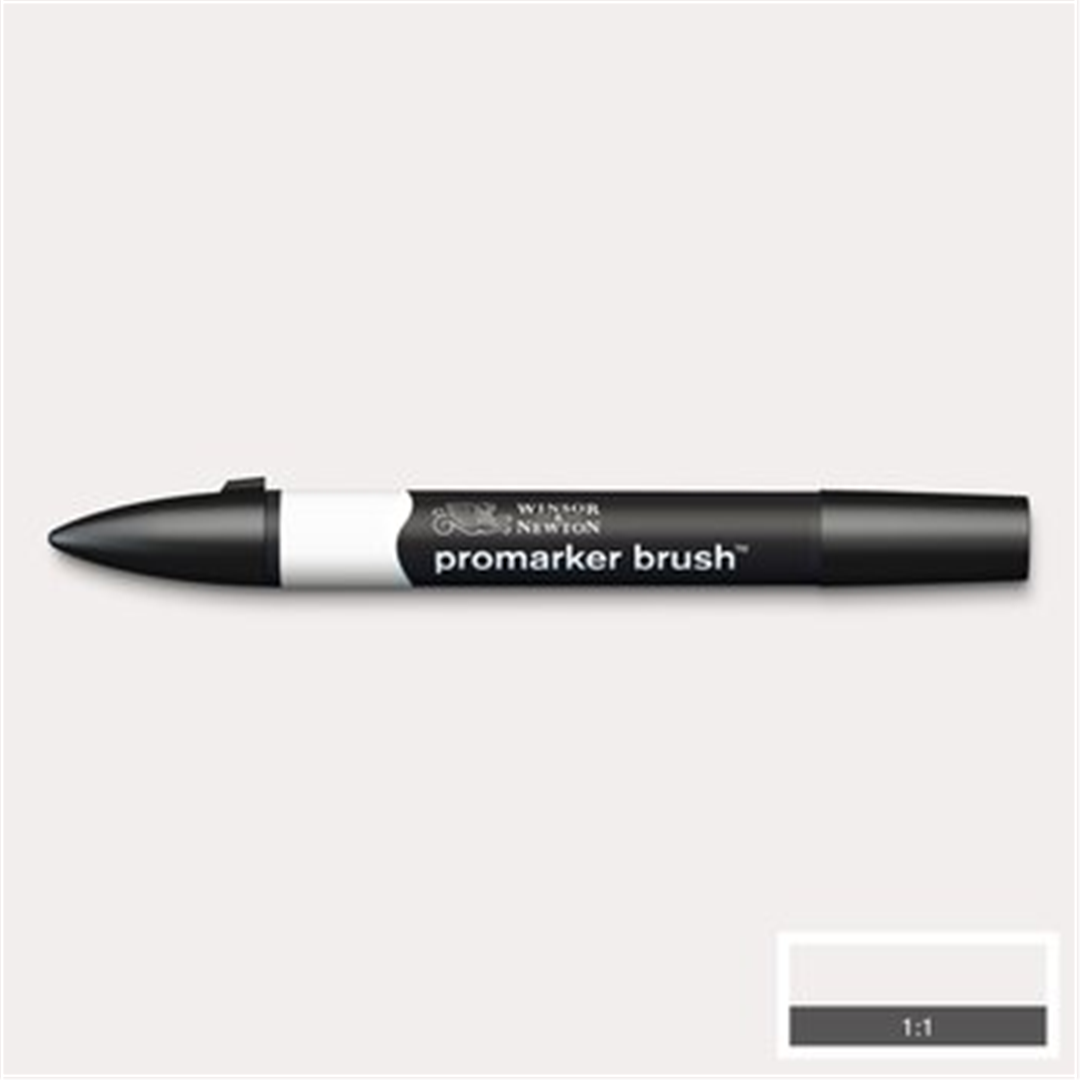 W&N - Pennarello Promarker Brush Cool Grey 1 (CG01) — immagine 2
