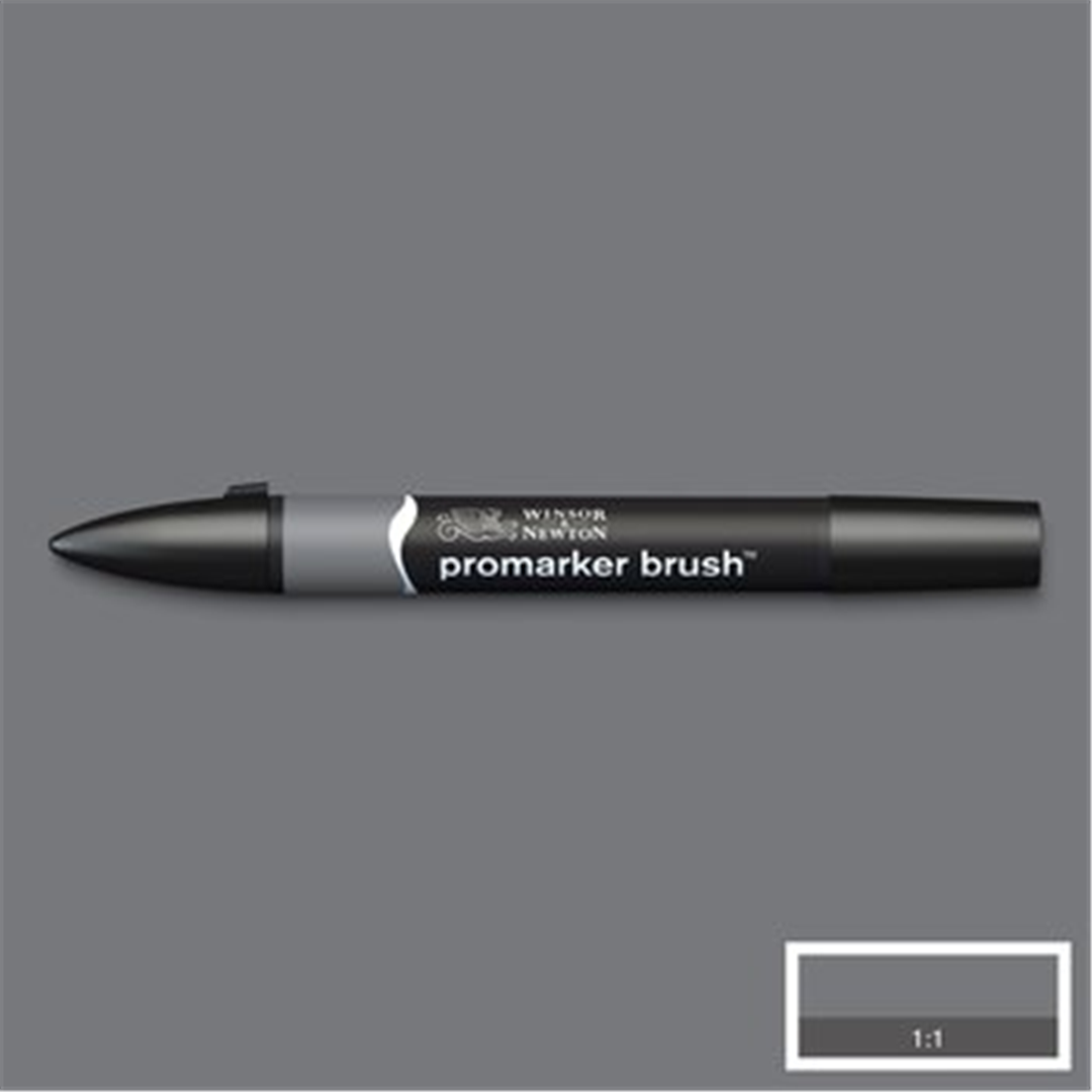 W&N - Pennarello Promarker Brush Cool Grey 4 (CG04) — immagine 2