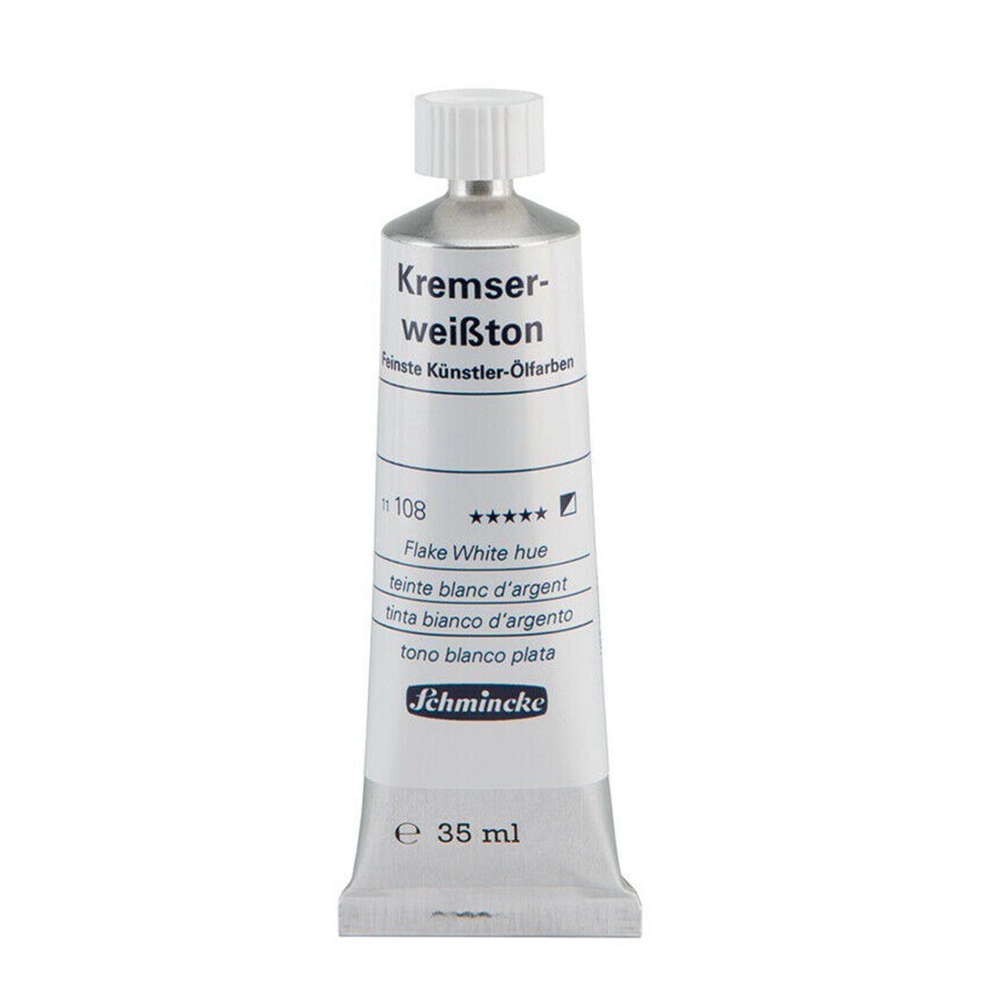 Colore Olio Artist Ml.35 108-Bianco D'Argento