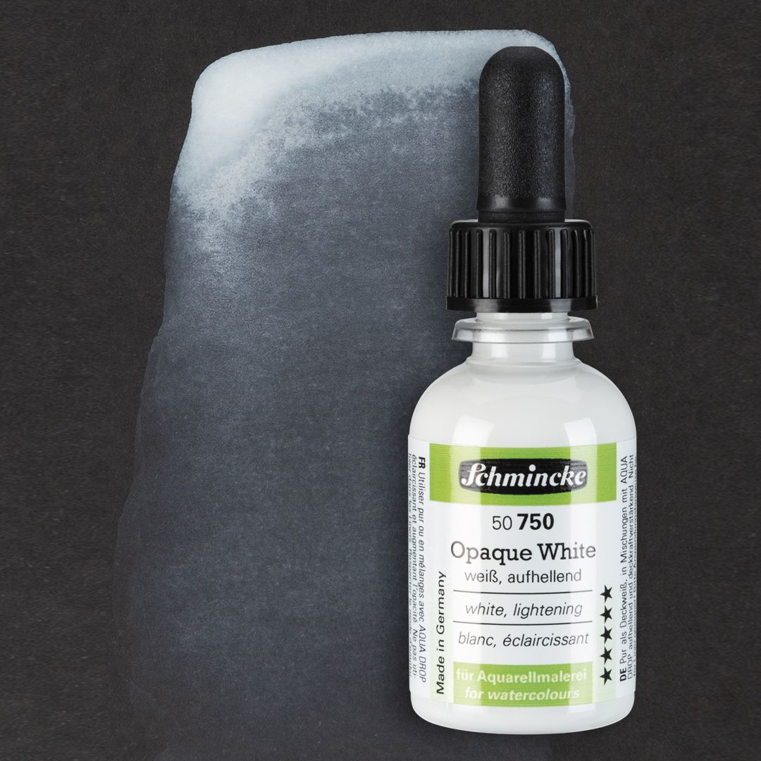 Acquarello Liquido Aqua Drop 30ml Bianco Opaco