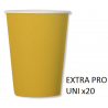 250 Cc Compostable Yellow Cardboard Cup | Ex.tra.