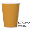 250 Cc Compostable Orange Cardboard Cup | Ex.tra.