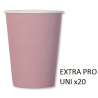 250 Cc Compostable Rose Quartz Paper Cup | Ex.tra.