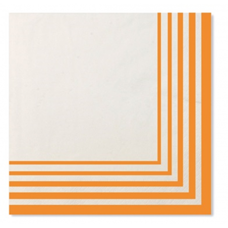 Tovagliolo 33x33 Cm Compostabile Arancio