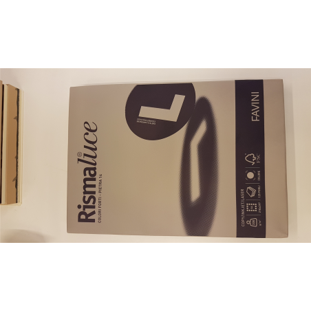 Rismaluce Color A4 200 Gr. Fogli 125 Pietra