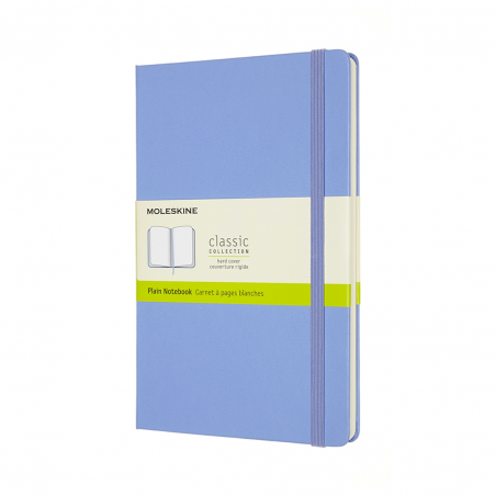 Notebook Plain Neutro Large Blu Ortensia