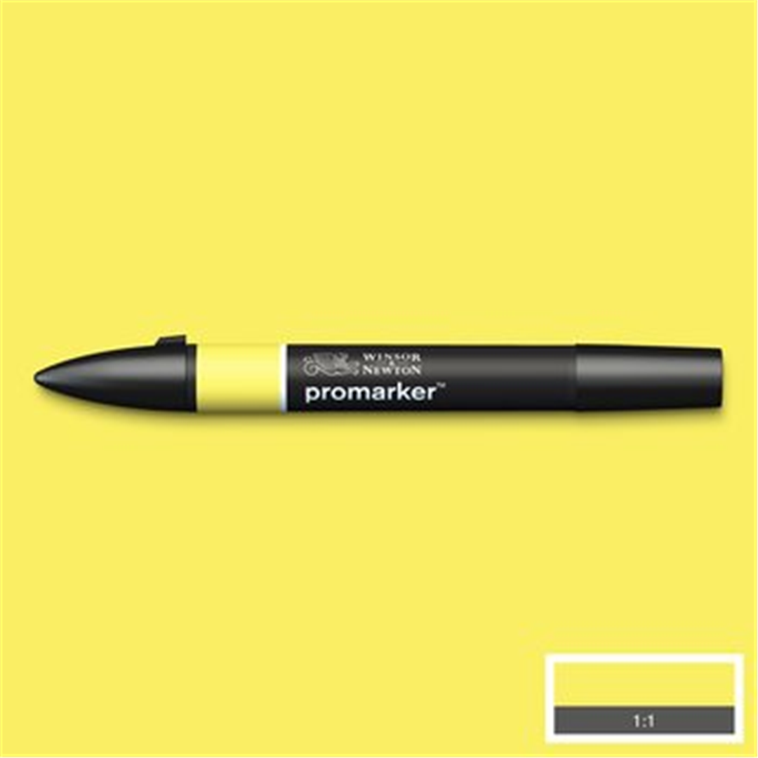Pennarello Promarker W&N Tulip Yellow (Y337) — immagine 2