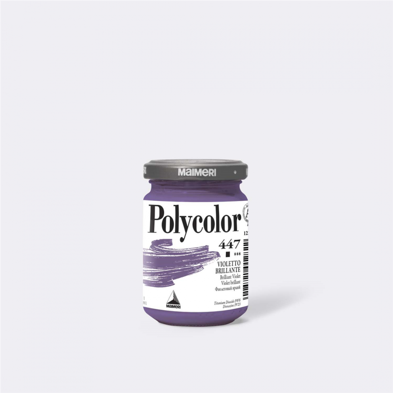 Maimeri Acrilico Polycolor  140 Ml 447 Violetto Brillante