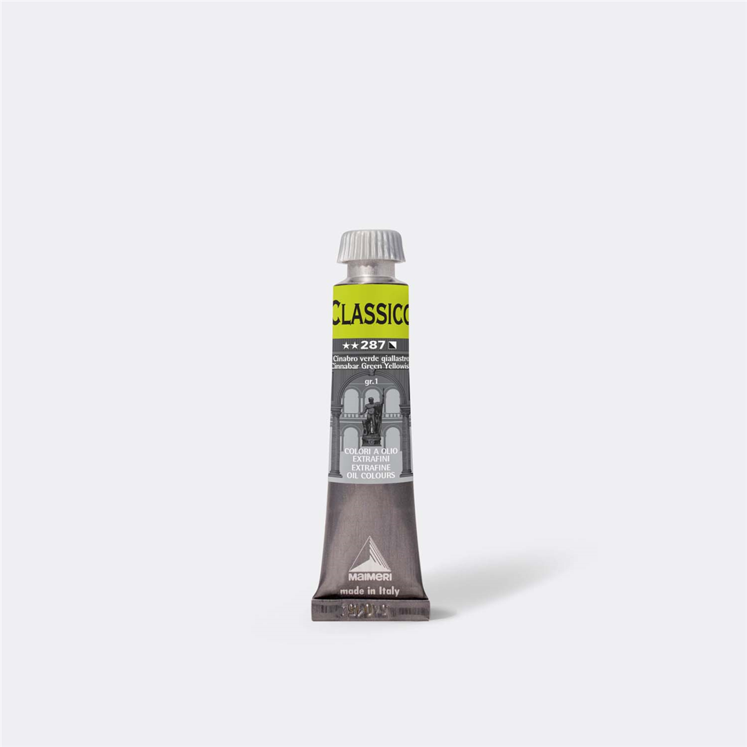 Colori ad Olio Maimeri Classico Cinabro Verde Giallastro (287) — immagine 3
