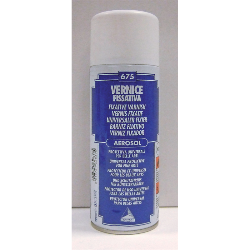 Maimeri Vernice Fissativa Spray  400 Ml 675 Incolore Universale