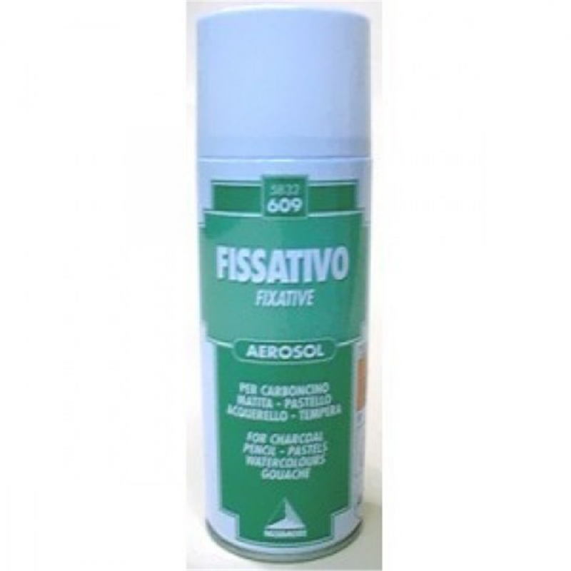 Maimeri Vernice Fissativo Spray  400 Ml 609 Per Matita, Pastello, Tempera, Acquerello