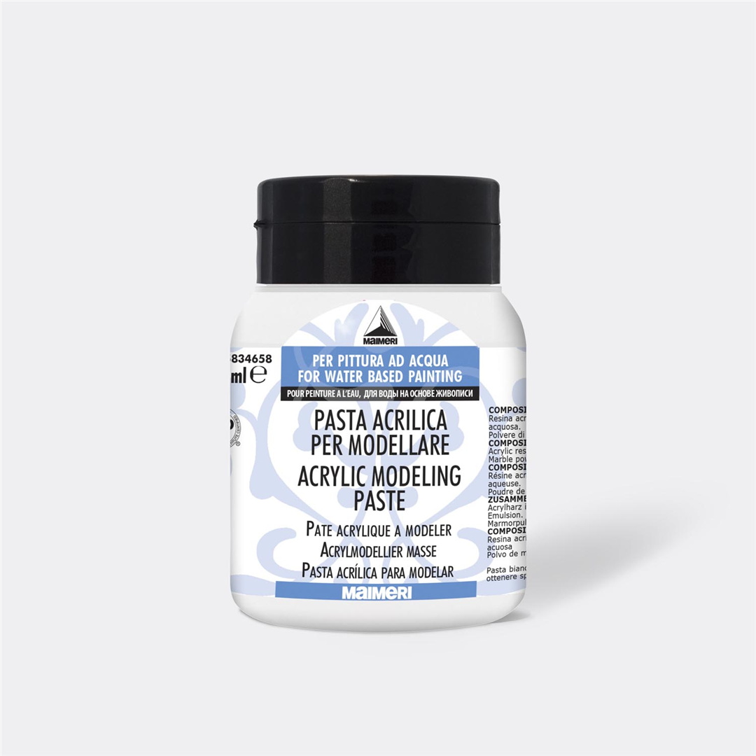 Pasta Acrilica Per Modellare  500 Ml 658 Per Pittura Acrilica — immagine 2