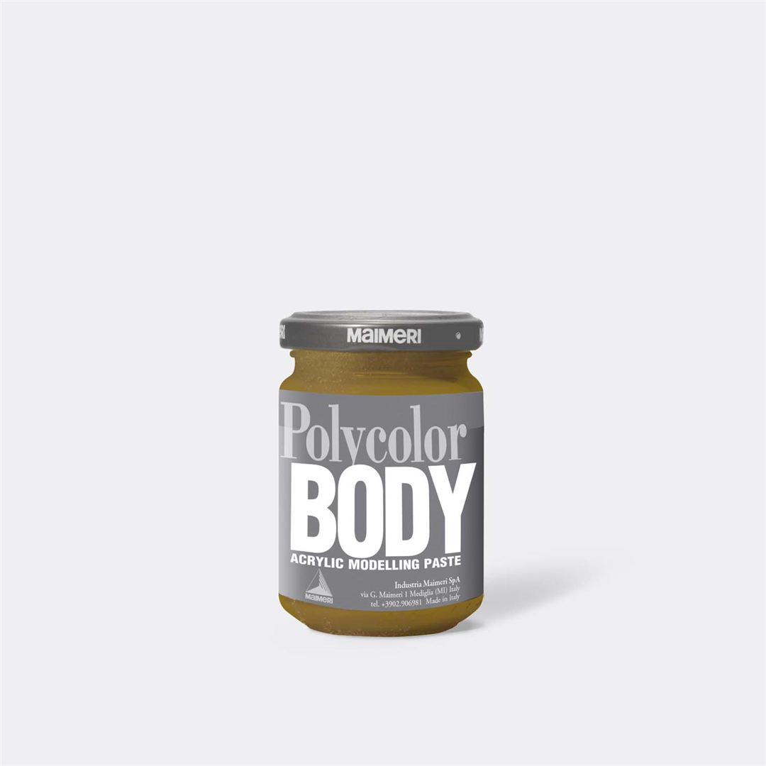 Acrilico Polycolor Body  140 Ml 806 Pasta Oro — immagine 2