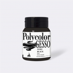 Acrylic Plaster 500 Ml Polycolor 696 Black | Maimeri