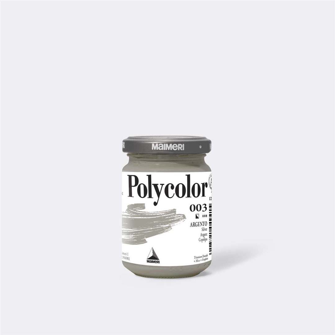 Acrilico Polycolor  140 Ml  Gruppo: 2 003 Argento — immagine 3