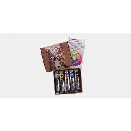 Olio Classico Set Colori Primari Da 20 Ml