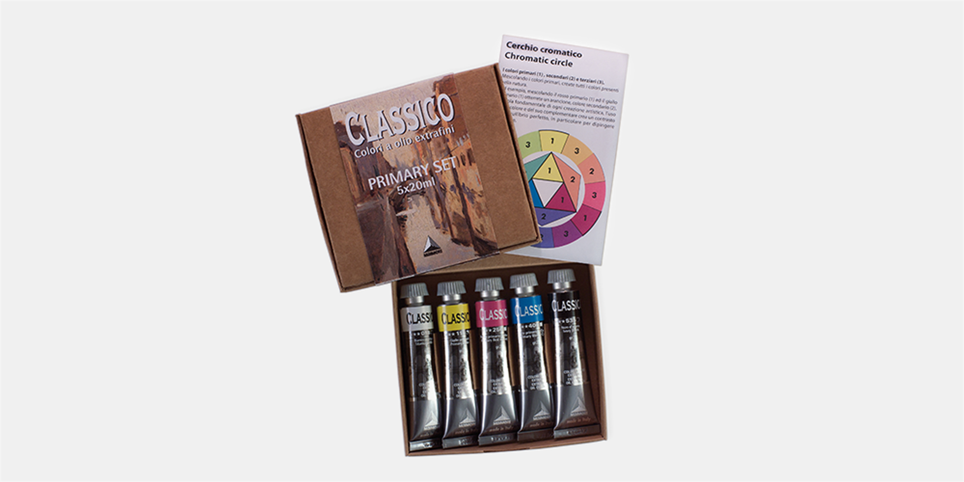 Olio Classico Set Colori Primari Da 20 Ml — immagine 3