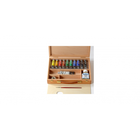Cassetta Tempera Fine 20ml Pezzi 10, 60ml Pezzi 1 + Accessori