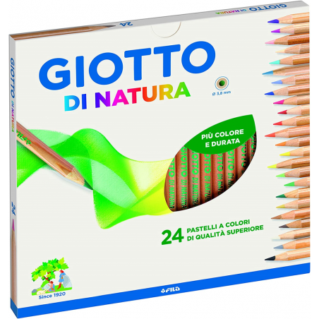 Giotto Astuccio 24 Pastelli  Di Natura