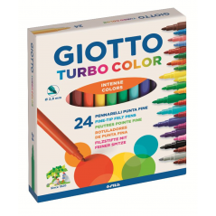 Pennarelli da disegno Giotto Turbo Maxi: astuccio con 12 u