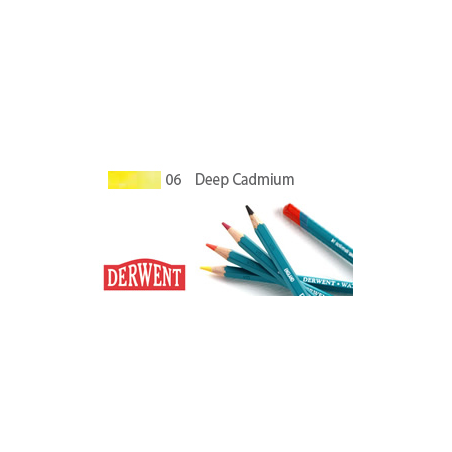 Derwent Matita Acquarellabile  Watercolour - 06 Deep Cadmium