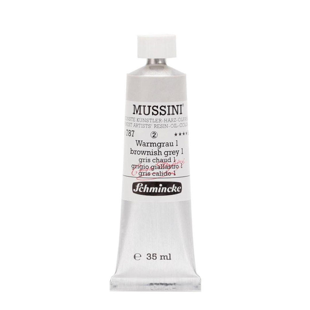 Colore Olio Mussini Ml35 Serie 2 787-Grigio Giallastro 1 — immagine 2