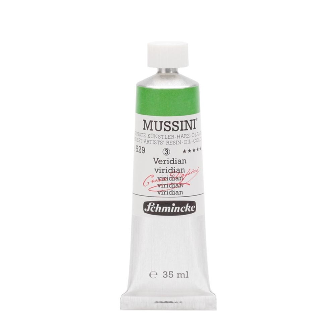 Colore Olio Mussini Ml35 Serie 3 529-Viridian — immagine 2