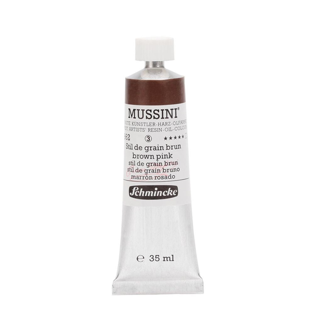 Colore Olio Mussini Ml35 Serie 3 662-Stil De Grain Bruno — immagine 2