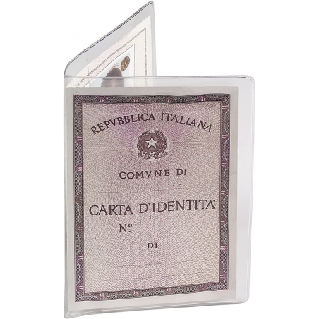 Favorit Porta Carta D'Identita' In Pvc Trasparente 