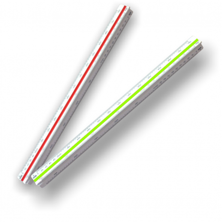Scalimetro Cm.30 1:100 1:200 1:250 1:300 1:400 1:500