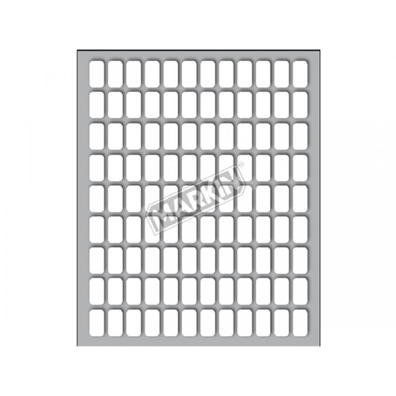 Etichette Magnetiche Scrivibili Cancellabili Markin 10x3 cm Bianco  8007047047670